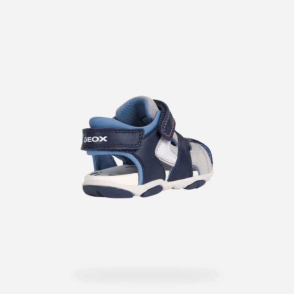 Geox Sandals Navy Agasim Boy - Geox Baby Shoes - FMQCWZ327